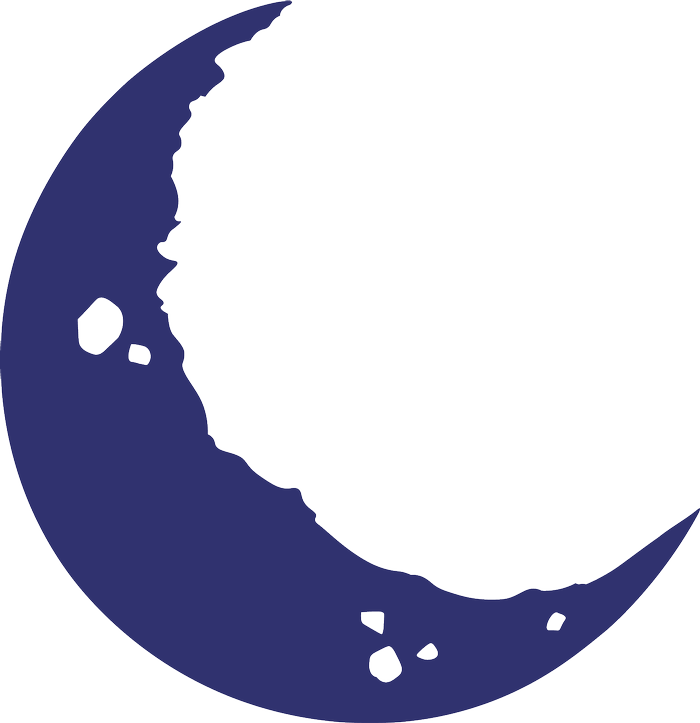 Midnight Moon Blue
